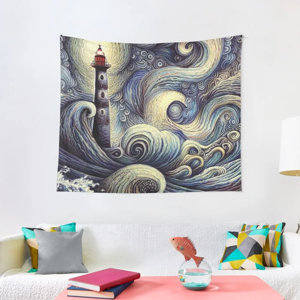 Lighthouse and waves Tapestry Korean Room Decor Aesthetic Decoration Mushroom Tapestry
Lighthouse and waves Tapestry Korean Room Decor Aesthetic Decoration Mushroom Tapestry