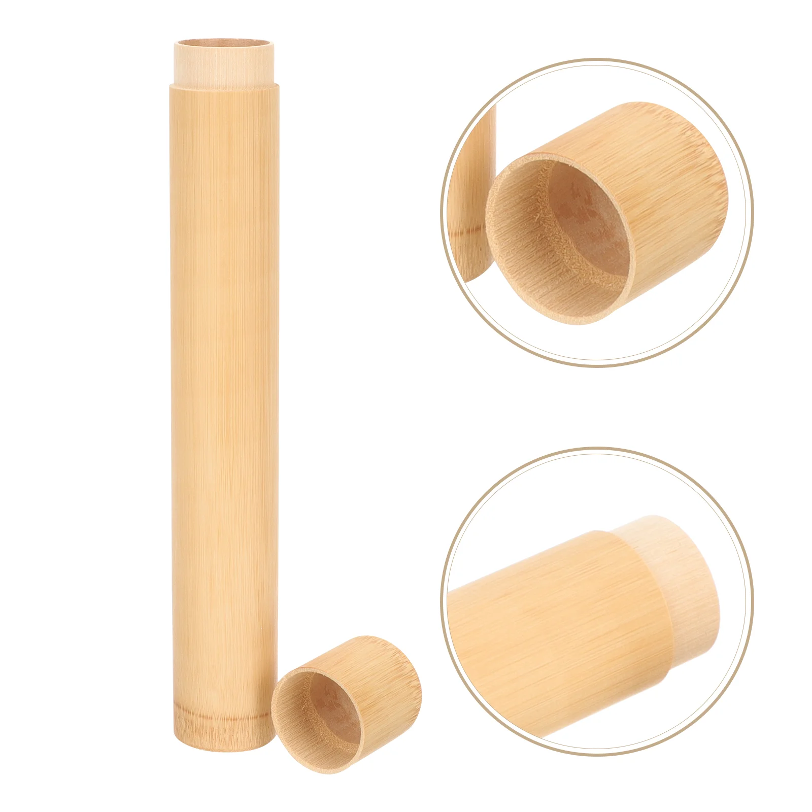 Toothbrush Holder Natural Storage Cases Portable Containers Bamboo Toothbrushes
Toothbrush Holder Natural Storage Cases Portable Containers Bamboo Toothbrushes