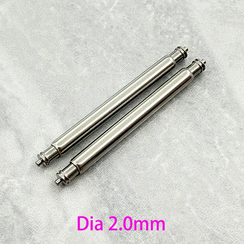 Strap Spring Bars Dia 2.0mm 2.5mm Fits SKX007 SKX009 Turtle Watch Case Watch Bracelet 20mm 22mm 26mm 24mm Band Link Pins
Strap Spring Bars Dia 2.0mm 2.5mm Fits SKX007 SKX009 Turtle Watch Case Watch Bracelet 20mm 22mm 26mm 24mm Band Link Pins