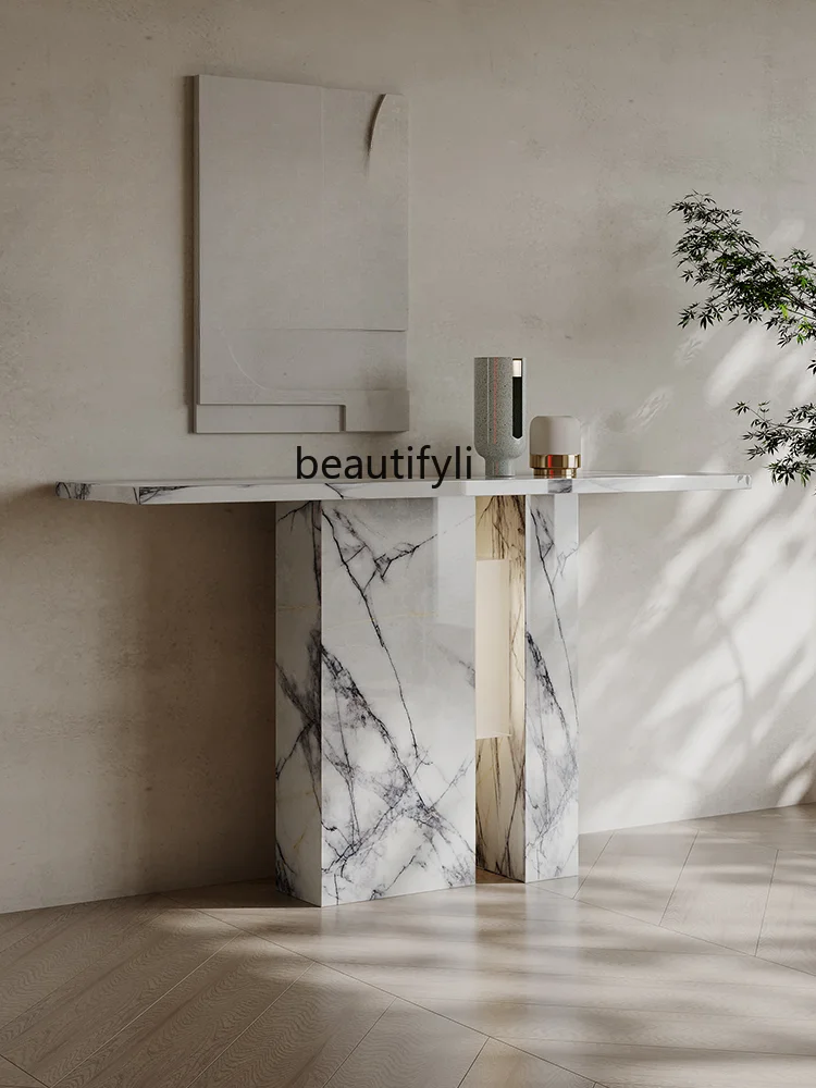 High-End Household Console Tables Wall-Mounted a Long Narrow Table Italian-Style Light Luxury Household Console
High-End Household Console Tables Wall-Mounted a Long Narrow Table Italian-Style Light Luxury Household Console