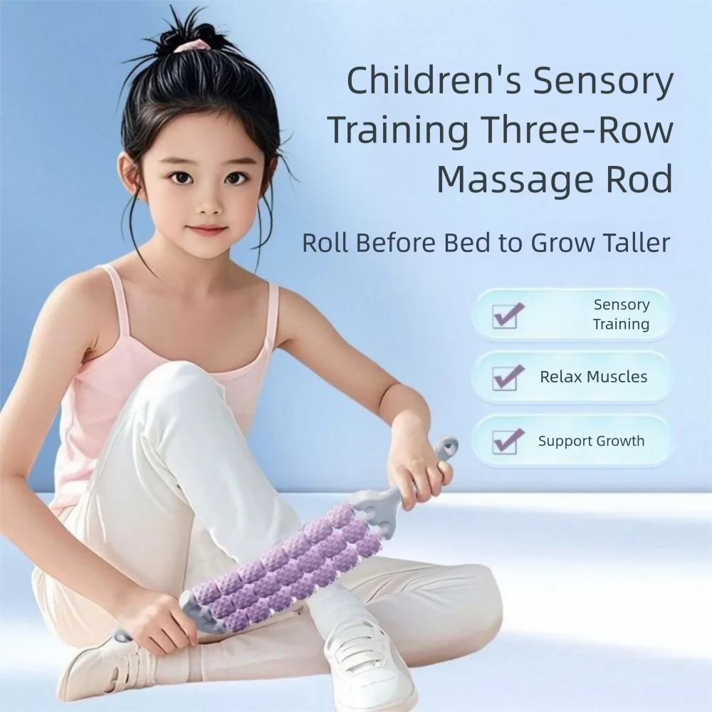 Three Rows Curved Massage Roller Multifunction Anti Cellulite Yoga Massage Stick Sports Fitness Fascia Stick Thighs
Three Rows Curved Massage Roller Multifunction Anti Cellulite Yoga Massage Stick Sports Fitness Fascia Stick Thighs