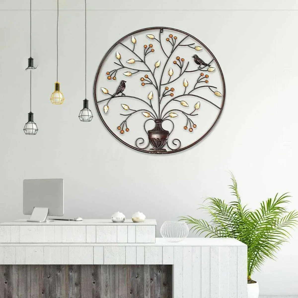 62cm Nordic Tree of Life Iron Art Wall Hanging Decoration Simplicity Brown Golden Metal Minimalist Decorative Shelves Home Decor
62cm Nordic Tree of Life Iron Art Wall Hanging Decoration Simplicity Brown Golden Metal Minimalist Decorative Shelves Home Decor