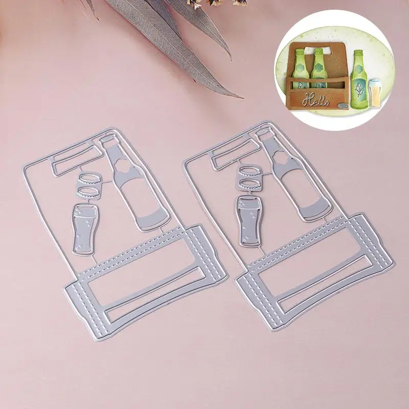 Beer Bottle Shape Metal Cutting Dies - Precision Stencils for DIY Scrapbooking, Card Making & Photo Album Embellishment
Beer Bottle Shape Metal Cutting Dies - Precision Stencils for DIY Scrapbooking, Card Making & Photo Album Embellishment