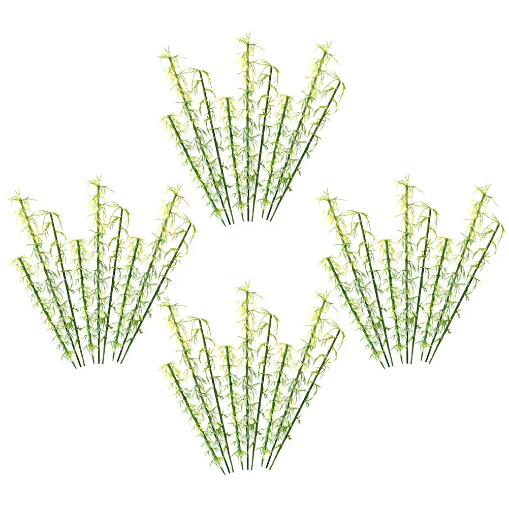 50 Pcs Mini Imitation Bamboo Tree Artificial Tall Fake Plant Faux Miniature Decor
50 Pcs Mini Imitation Bamboo Tree Artificial Tall Fake Plant Faux Miniature Decor