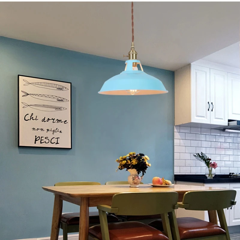 Industrial Colorful Pendant Light Suspension Luminaire Restaurant Kitchen Hanging Light Chandelier Ceiling Lamp Decorative
Industrial Colorful Pendant Light Suspension Luminaire Restaurant Kitchen Hanging Light Chandelier Ceiling Lamp Decorative