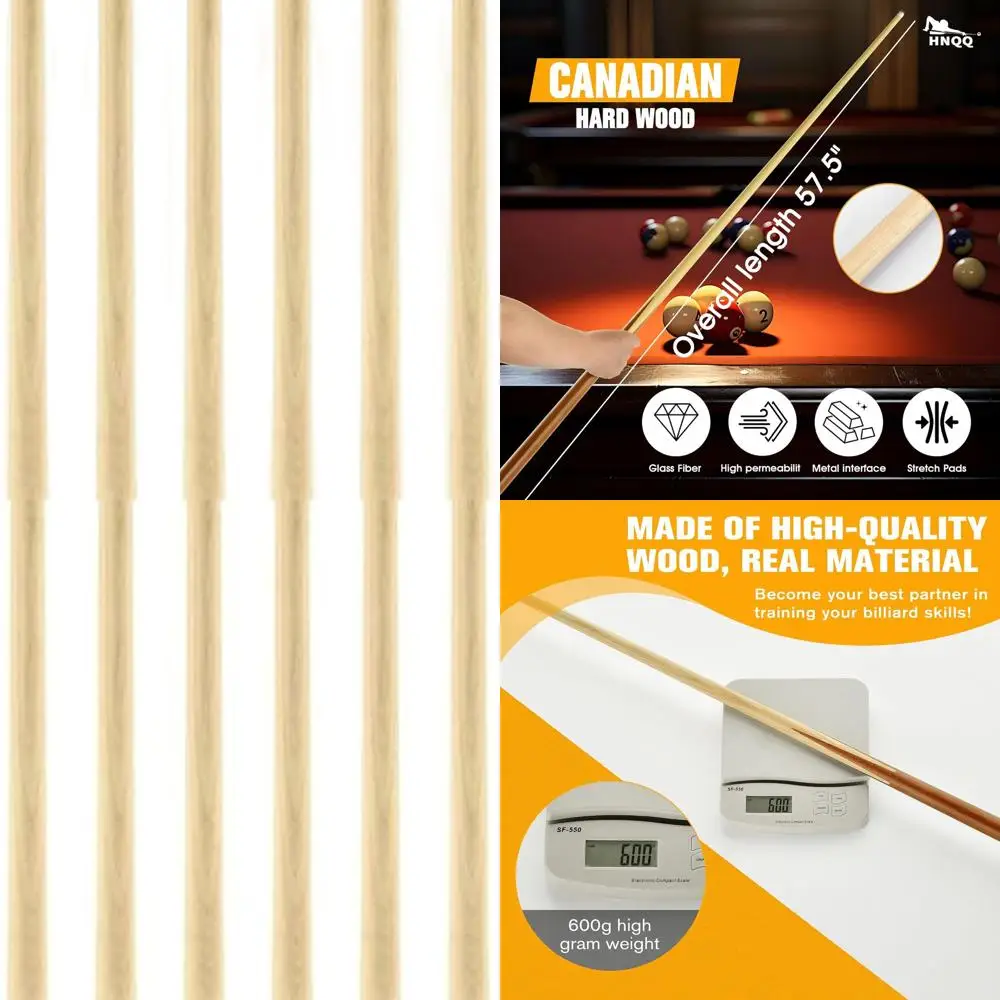 Профессиональный бильярдный кий 58 дюймов с кожаным наконечником 13 мм, набор для пула для взрослых из 4/6 киев, черный и натуральный древесный узор
Профессиональный бильярдный кий 58 дюймов с кожаным наконечником 13 мм, набор для пула для взрослых из 4/6 киев, черный и натуральный древесный узор