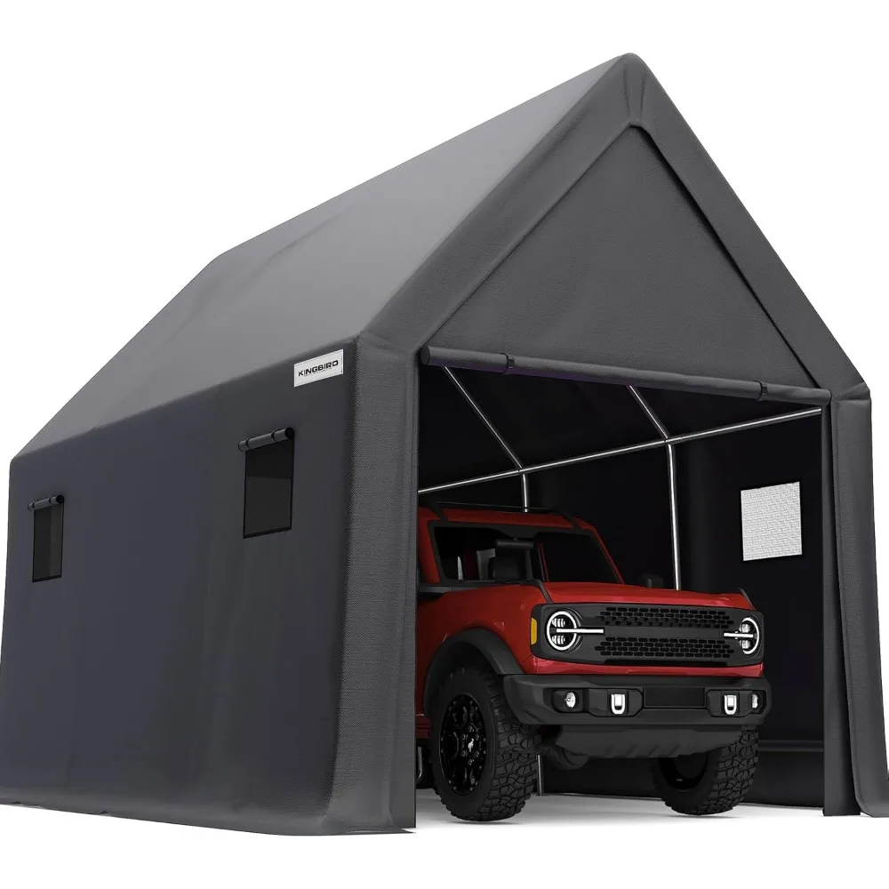 10' x 15' x 10.8' Heavy Duty Anti-Snow Carport for SUV, Full-Size Truck and Boat, Outdoor Car Canopy Boat Shelter with Reinforc
10' x 15' x 10.8' Heavy Duty Anti-Snow Carport for SUV, Full-Size Truck and Boat, Outdoor Car Canopy Boat Shelter with Reinforc