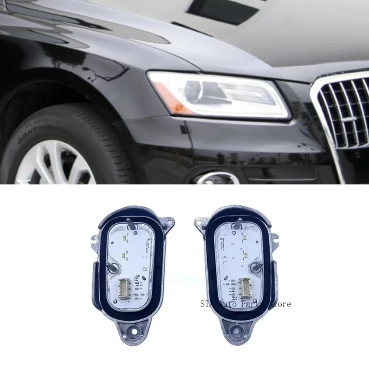 For Audi Q5 2014-2017 White LED Angel Eyes Headlight DRL Light Source Module OEM 8RD941475A 8RD941476A Car Headlight Accessories
For Audi Q5 2014-2017 White LED Angel Eyes Headlight DRL Light Source Module OEM 8RD941475A 8RD941476A Car Headlight Accessories