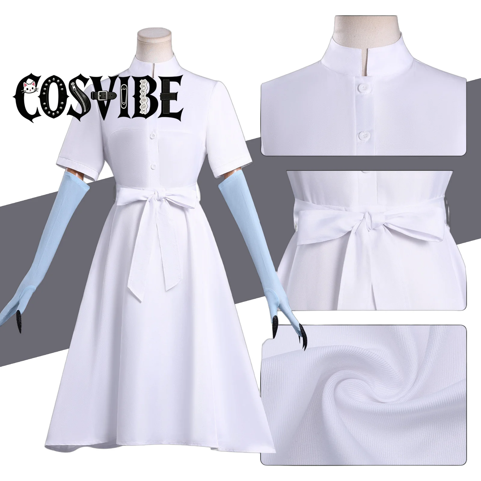 Anime This Monster Wants To Eat Me Oumi Shiori Cosplay Costume White T-shirt Dress Woman Sexy Masquerade Carnival Suit
Anime This Monster Wants To Eat Me Oumi Shiori Cosplay Costume White T-shirt Dress Woman Sexy Masquerade Carnival Suit