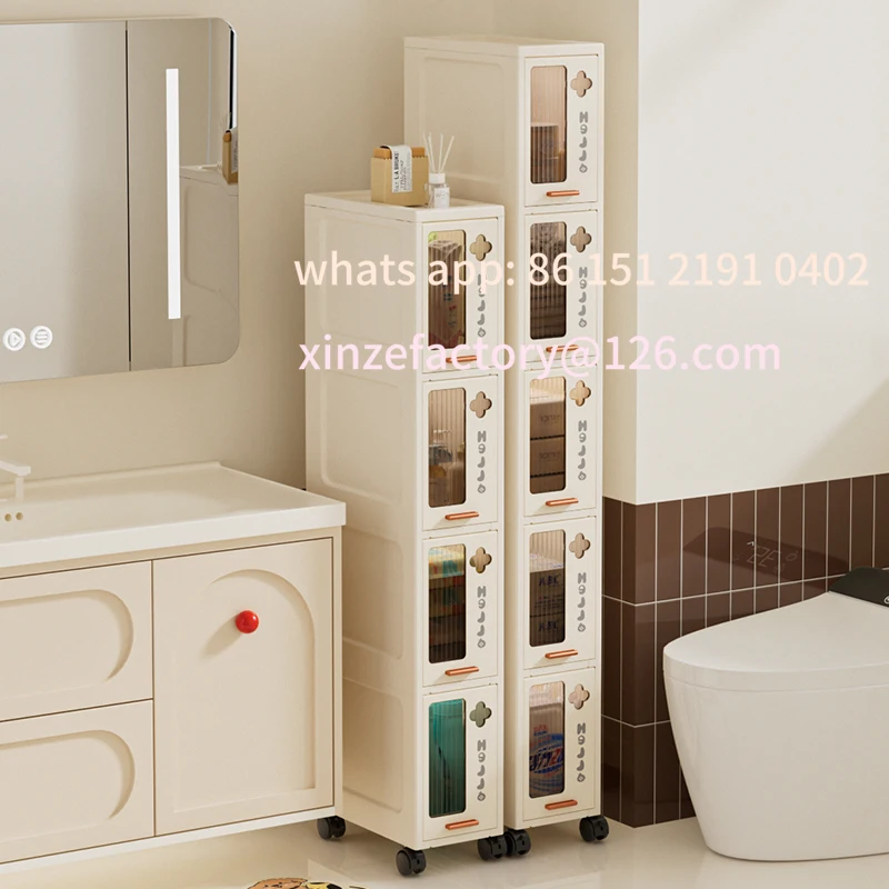 Customizable Slim Mobile Storage Cabinet, Space-Saving Narrow Drawer Organizer, Minimalist Multi-Purpose Design for Kitchen/Bath
Customizable Slim Mobile Storage Cabinet, Space-Saving Narrow Drawer Organizer, Minimalist Multi-Purpose Design for Kitchen/Bath