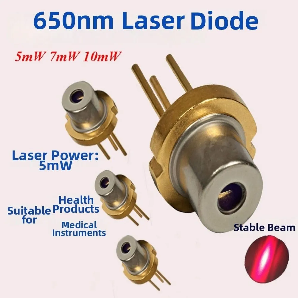 Lab 650nm DIY High Power Burning Infrared 3V 5V Tripod Red Laser Head Diode Module Metal 5mW 7mW 10mW TO-18 Laser Diode 5mw
Lab 650nm DIY High Power Burning Infrared 3V 5V Tripod Red Laser Head Diode Module Metal 5mW 7mW 10mW TO-18 Laser Diode 5mw