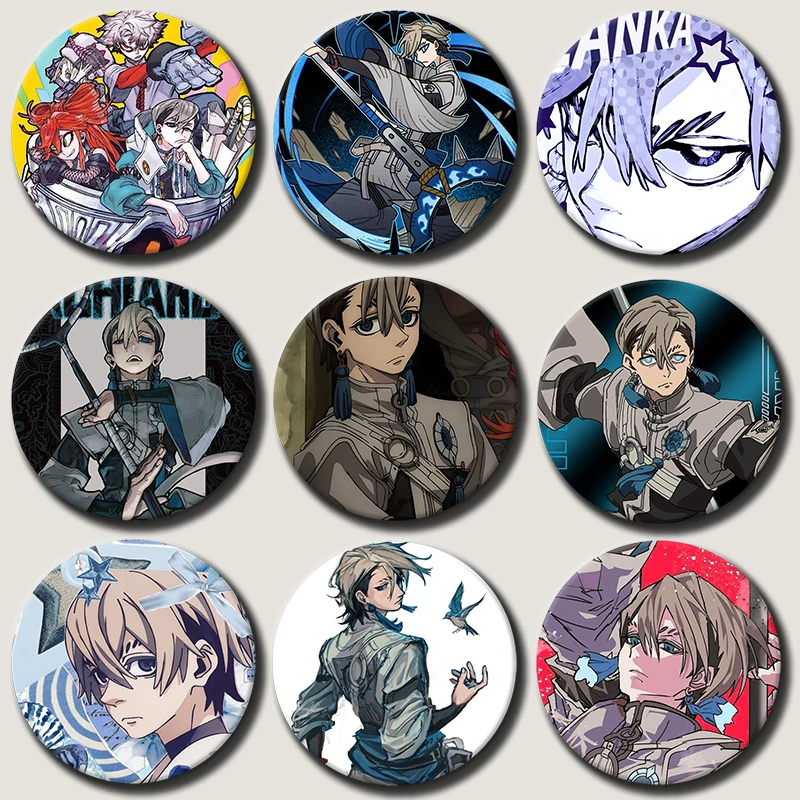 58mm Anime Character Zanka Pins Tinplate Badge Zanka Cartoon Brooches for Backpack Hat Clothes Decoration Fans Collection Gifts
58mm Anime Character Zanka Pins Tinplate Badge Zanka Cartoon Brooches for Backpack Hat Clothes Decoration Fans Collection Gifts
