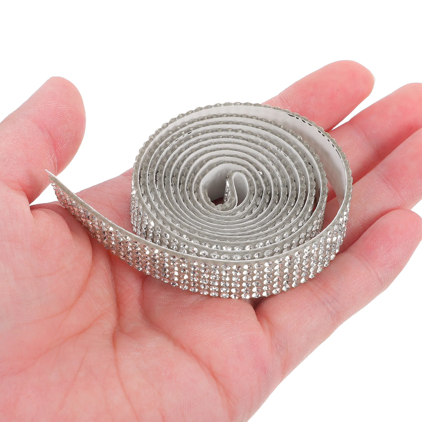 Self Adhesive Rhinestone Stickers 3 Rolls Rhinestones Ribbon for Crafting Clothing Shoes Bags Strong Adhesion Easy DIY
Self Adhesive Rhinestone Stickers 3 Rolls Rhinestones Ribbon for Crafting Clothing Shoes Bags Strong Adhesion Easy DIY
