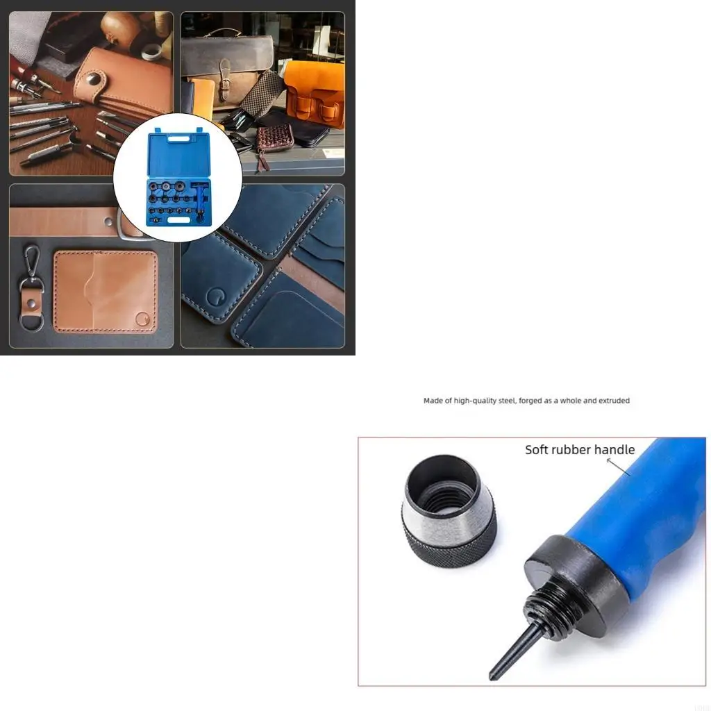 Hollow Set 13 Size Leather Craft Tool Leather Hole Tool with Storage Case
Hollow Set 13 Size Leather Craft Tool Leather Hole Tool with Storage Case