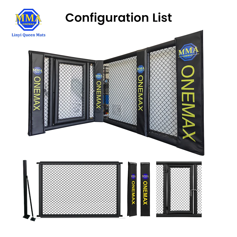 Fast-Install MMA Cage Panel 30-Min Assembly, Sturdy Steel Mesh Cage Wall Commercial Grade For MMA Gym
Fast-Install MMA Cage Panel 30-Min Assembly, Sturdy Steel Mesh Cage Wall Commercial Grade For MMA Gym