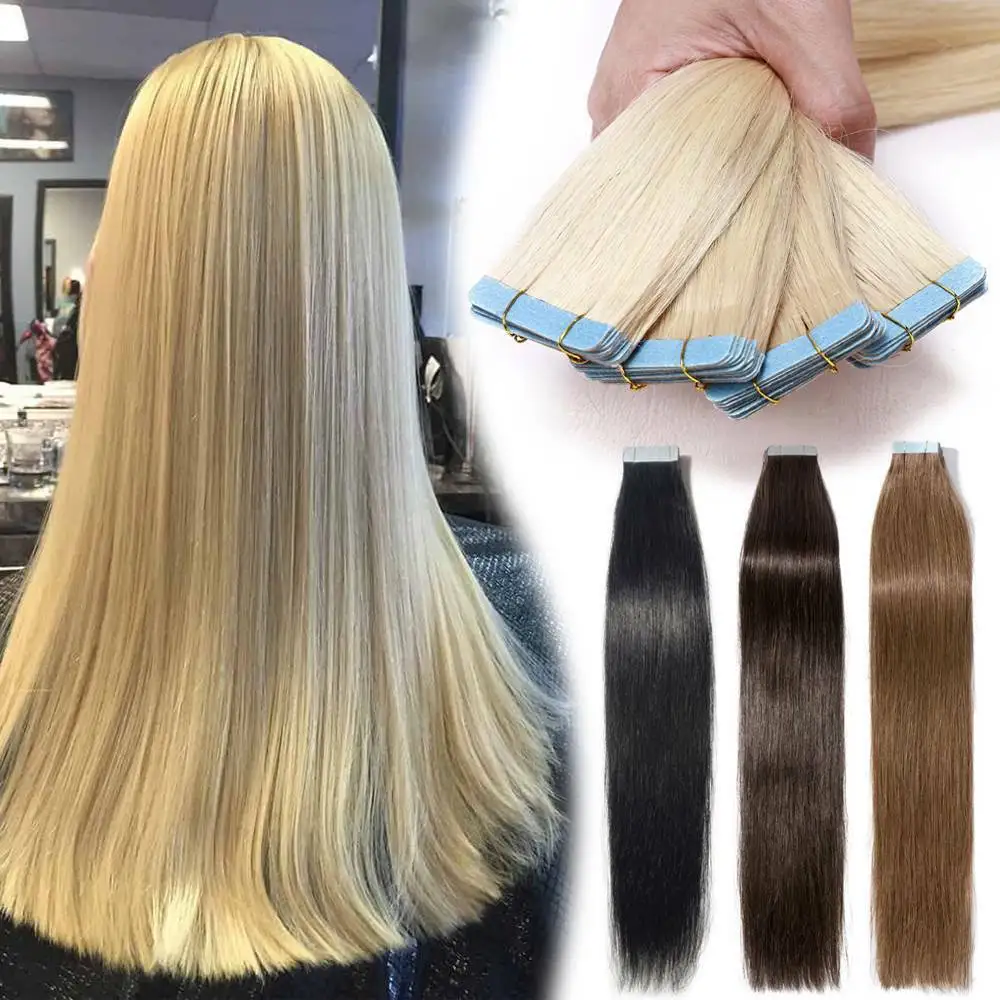 Invisible Tape In Hair Extensions 20pcs 100% Human Hair Remy 12-26inch Ultra Thin Weft For Voluminous Hair
Invisible Tape In Hair Extensions 20pcs 100% Human Hair Remy 12-26inch Ultra Thin Weft For Voluminous Hair