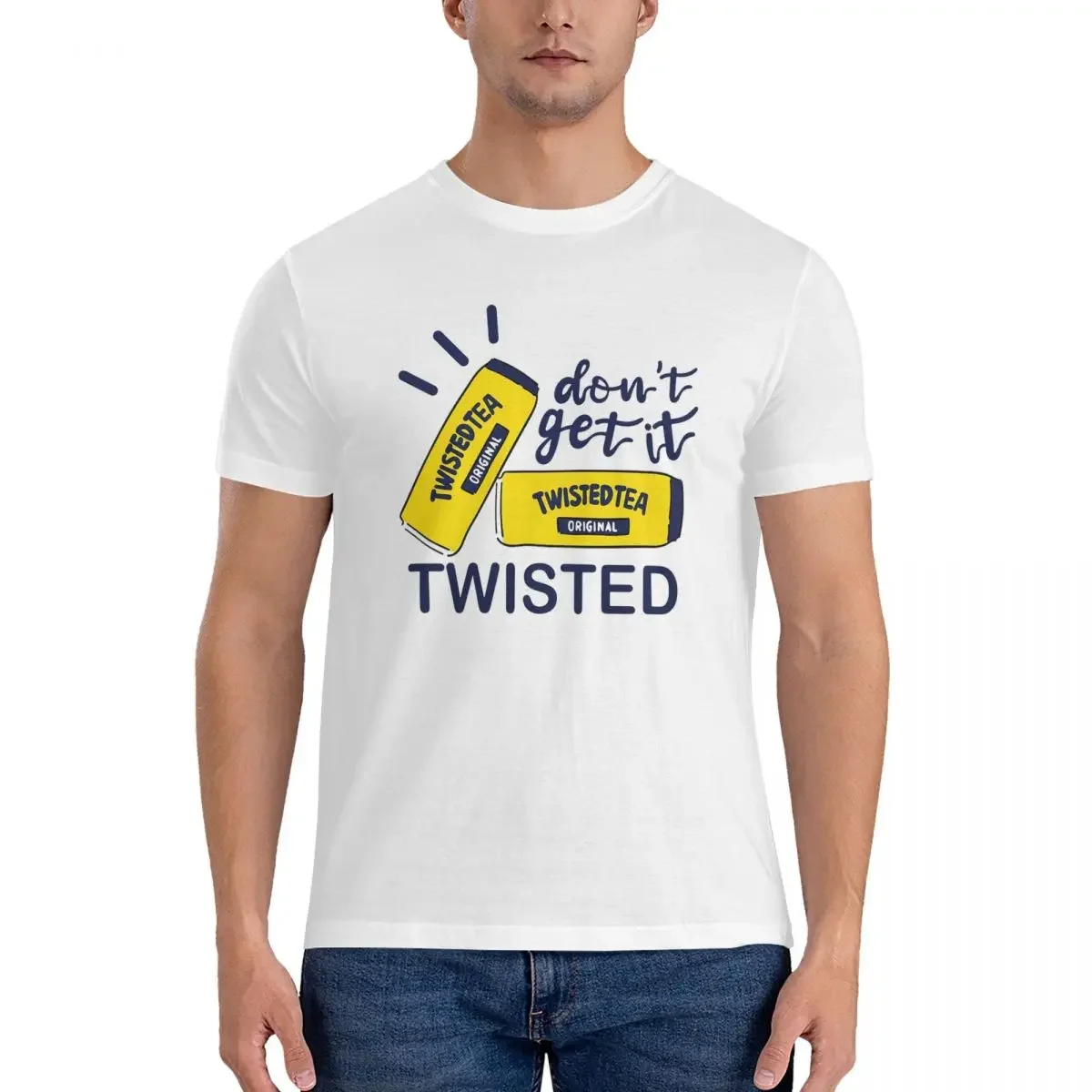 Оригинальная мультяшная футболка для мужчин с надписью Don't Get It Twisted Tea, хлопковые футболки большого размера, мужские футболки, Короткие топы с круглым вырезом
Оригинальная мультяшная футболка для мужчин с надписью Don't Get It Twisted Tea, хлопковые футболки большого размера, мужские футболки, Короткие топы с круглым вырезом