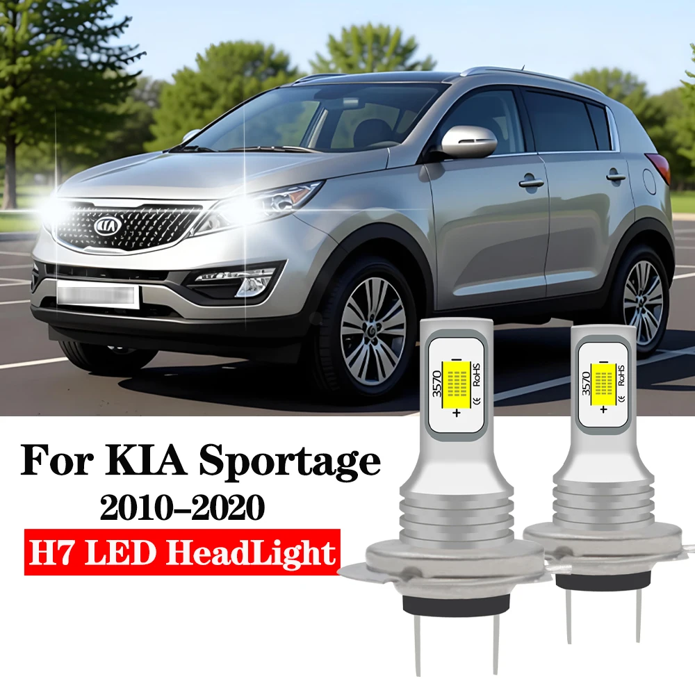 BMTxms 2PC Canbus Car Headlight LED Light Bulbs For KIA Sportage 2010 2012 2013 2014 2015 2018 2019 2020 6000K White CSP Lamp
BMTxms 2PC Canbus Car Headlight LED Light Bulbs For KIA Sportage 2010 2012 2013 2014 2015 2018 2019 2020 6000K White CSP Lamp