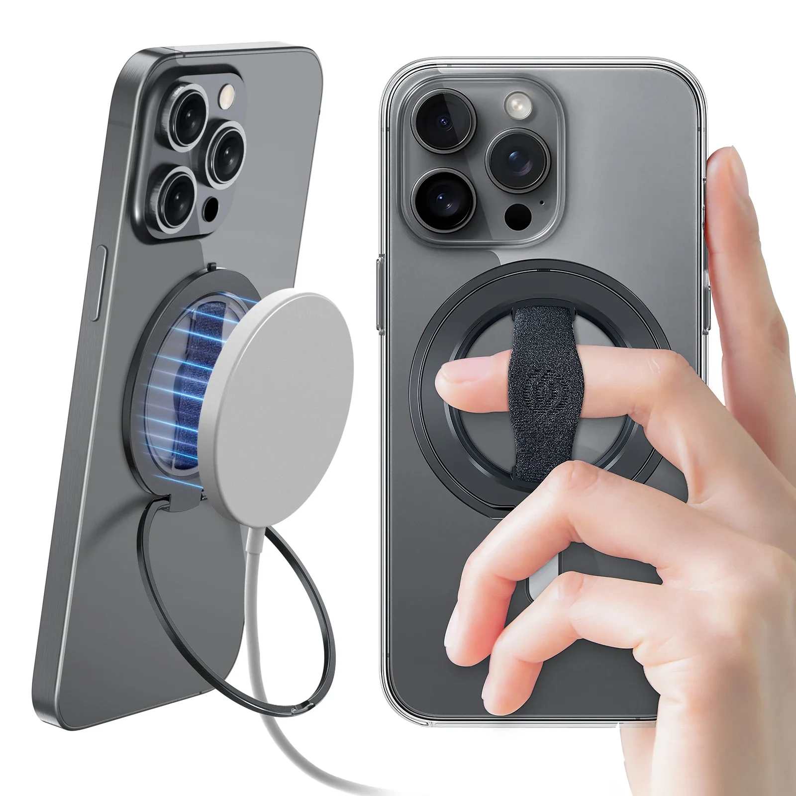 EWA MagOne 3rd Gen Compatible with MagSafe Phone Holder, Removable Magnetic Ring Holder Kickstand Ring for iPhone 16,15,14,13,
EWA MagOne 3rd Gen Compatible with MagSafe Phone Holder, Removable Magnetic Ring Holder Kickstand Ring for iPhone 16,15,14,13,