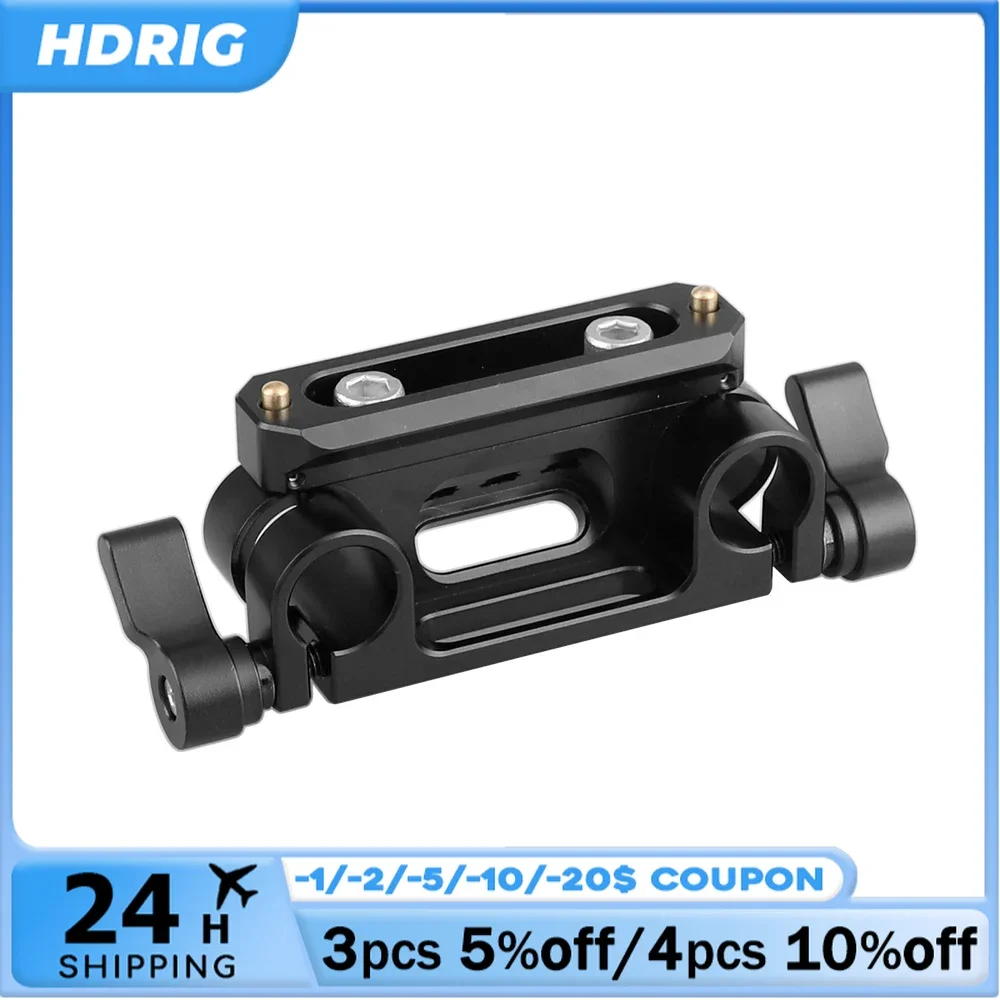HDRIG 15 мм двойной стержень Зажим адаптер с монтажным канавкой 1/4 "QR NATO безопасный рельс 70 мм для камеры клетки
HDRIG 15 мм двойной стержень Зажим адаптер с монтажным канавкой 1/4 "QR NATO безопасный рельс 70 мм для камеры клетки