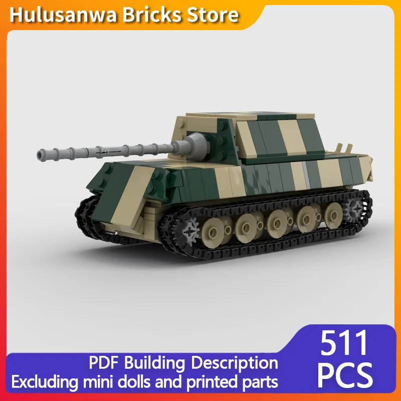 Jagdtiger WW2, модель разрушителя тяжелого танка MOC, строительные кирпичи, военное оборудование, модульная технология, подарок, праздник, сборка, детская игрушка
Jagdtiger WW2, модель разрушителя тяжелого танка MOC, строительные кирпичи, военное оборудование, модульная технология, подарок, праздник, сборка, детская игрушка