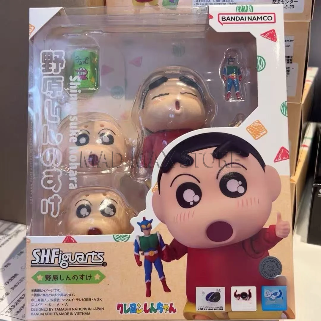 In-stock Bandai SHF Shinnosuke Nohara Crayon Shin-chan Action Kamen Anime Articulated Figure Collectible
In-stock Bandai SHF Shinnosuke Nohara Crayon Shin-chan Action Kamen Anime Articulated Figure Collectible
