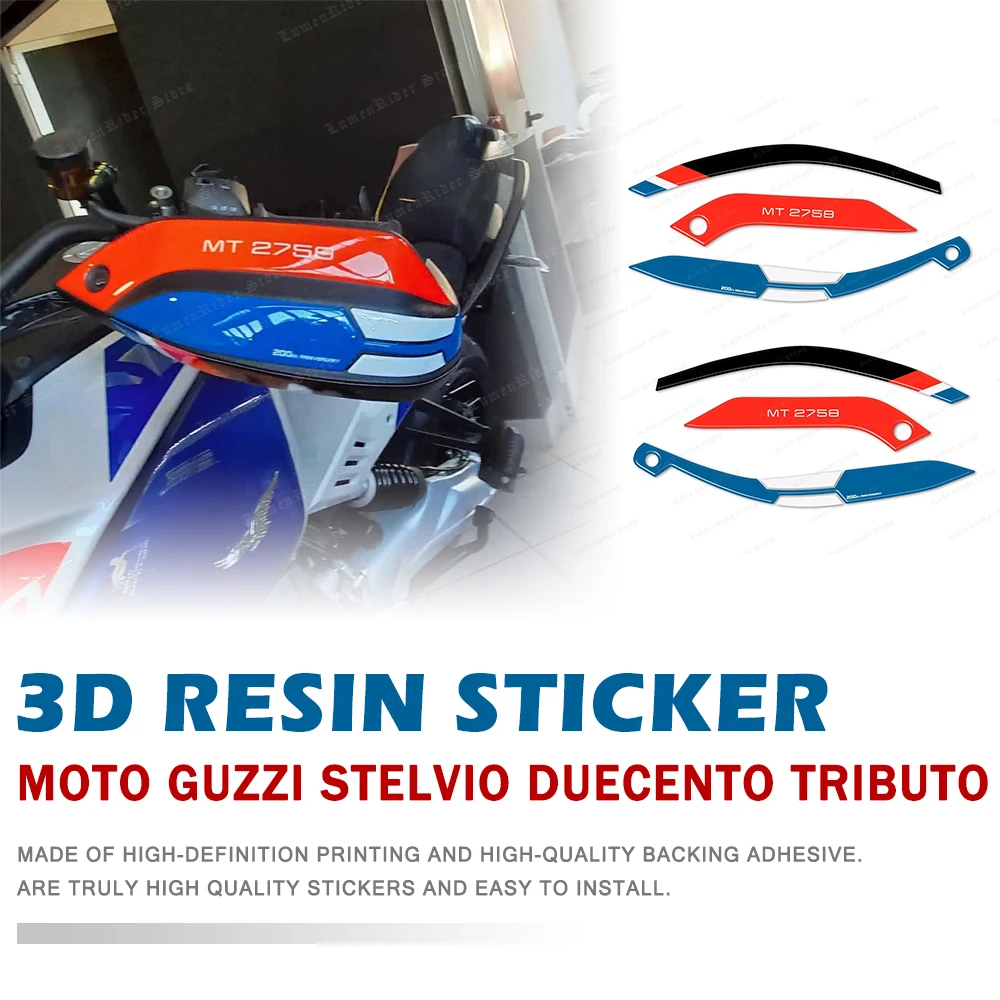 For Moto Guzzi Stelvio Duecento Tributo 2025 3D Motorcycle HandGuard Stickers Shield Hand Guard Decals
For Moto Guzzi Stelvio Duecento Tributo 2025 3D Motorcycle HandGuard Stickers Shield Hand Guard Decals