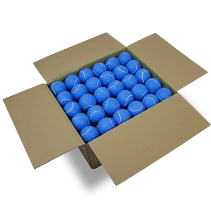 Tennis Balls 90 Pack Training Tennis Balls Bulk High Elasticity Practice Tennis for Beginner Exercise Playing Balls for Pet Dog
Tennis Balls 90 Pack Training Tennis Balls Bulk High Elasticity Practice Tennis for Beginner Exercise Playing Balls for Pet Dog
