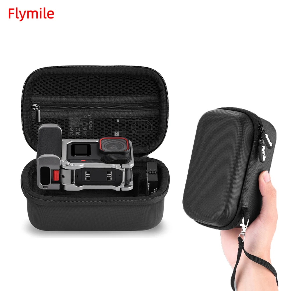 Flymile Handle Grip Cage Bag for DJI Action 5 Pro/4/3 Storage Bag Anti-scratch Carrying Case Travel Box Camera Accessories 
Flymile Handle Grip Cage Bag for DJI Action 5 Pro/4/3 Storage Bag Anti-scratch Carrying Case Travel Box Camera Accessories