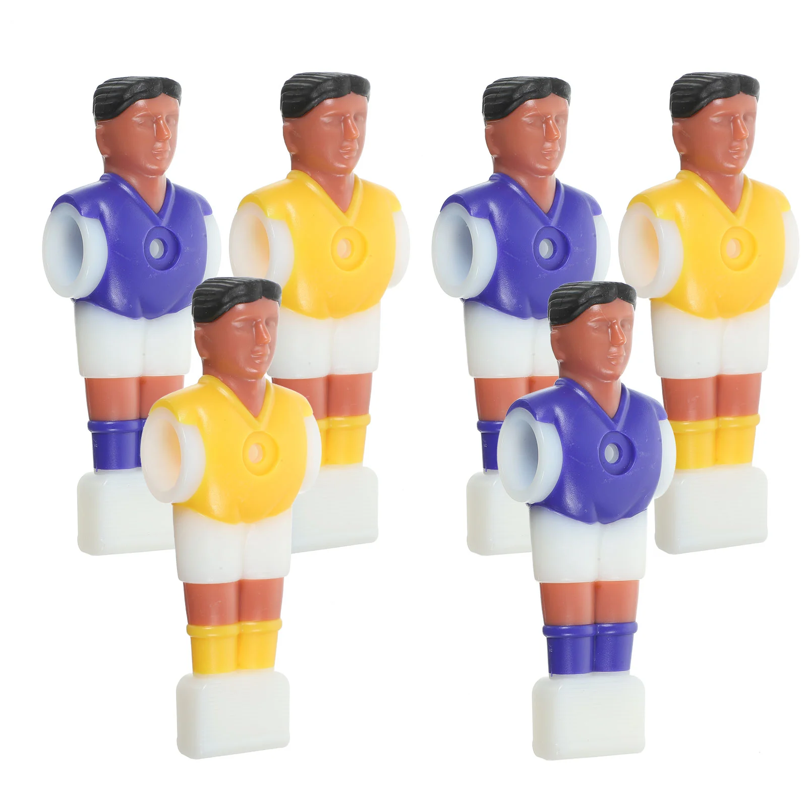 6PCS Rod Soccer Foosball Table Football Man Plastic Soccer Player Replacement Parts for Table Football
6PCS Rod Soccer Foosball Table Football Man Plastic Soccer Player Replacement Parts for Table Football