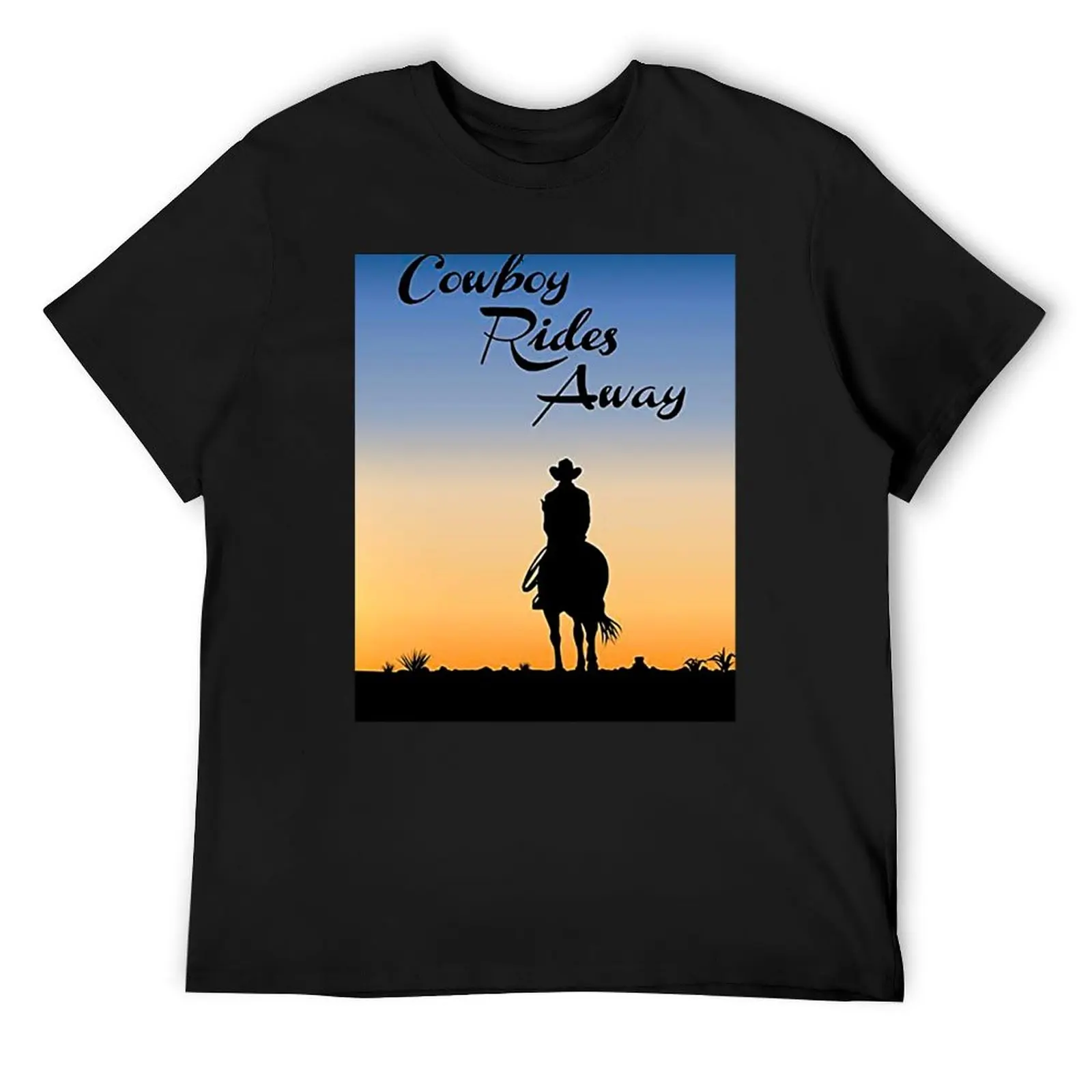 cowboy rides away T-Shirt oversizeds tees oversize t-shirts man summer shirt mens cotton t shirts
cowboy rides away T-Shirt oversizeds tees oversize t-shirts man summer shirt mens cotton t shirts