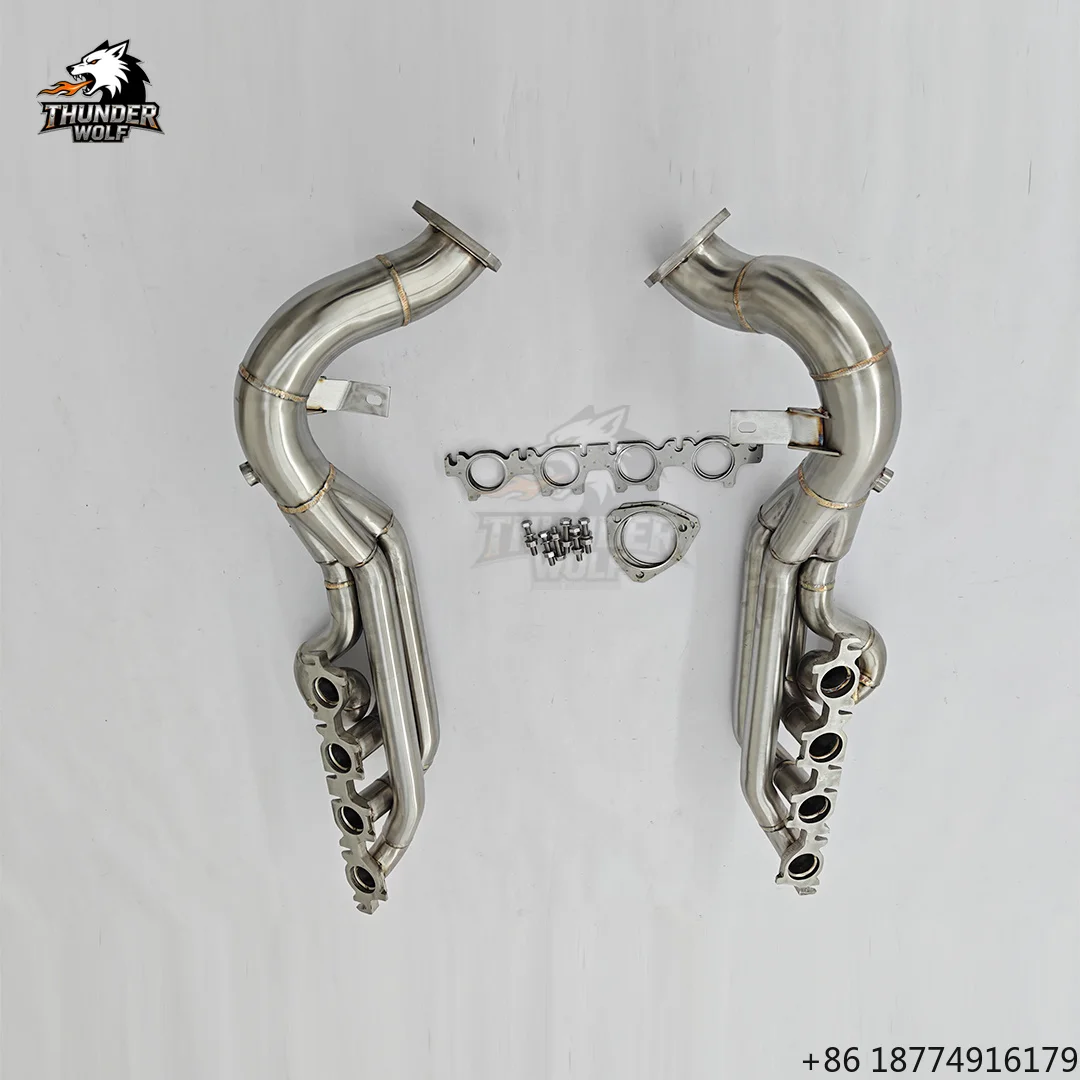 New for RS4/RS5 B8 4.2L Free Flow Exhaust Manifolds Headers Straight Pipe 1 Year Warranty
New for RS4/RS5 B8 4.2L Free Flow Exhaust Manifolds Headers Straight Pipe 1 Year Warranty