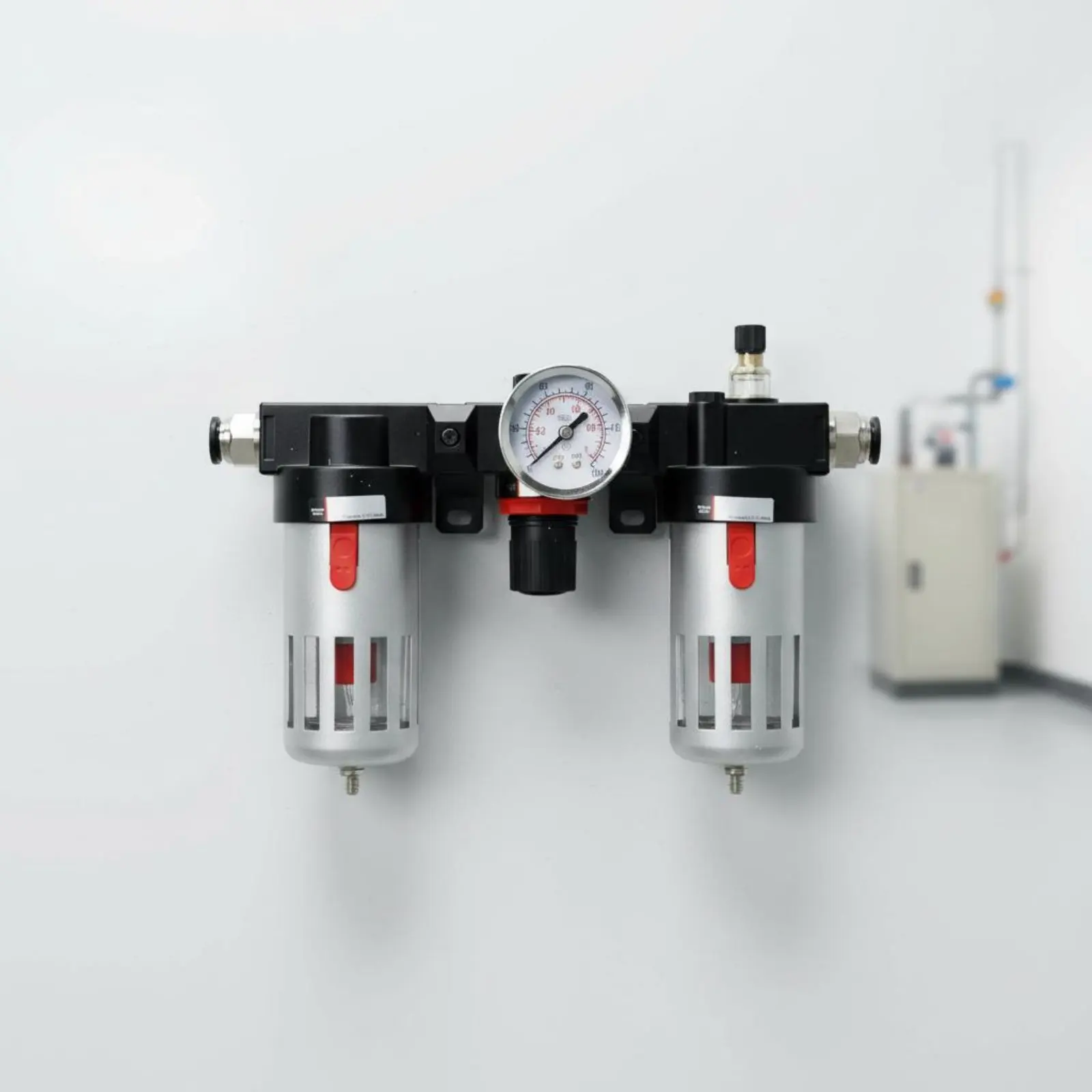 FRL Combo Transparent Bowl Filter Regulator Lubricator Compressed Air Filter Regulator Lubricator Easy Installation for Factory
FRL Combo Transparent Bowl Filter Regulator Lubricator Compressed Air Filter Regulator Lubricator Easy Installation for Factory