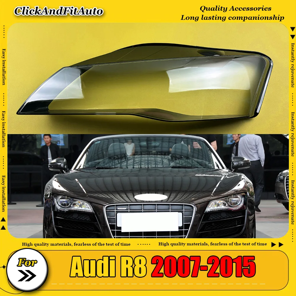 For Audi R8 2007-2015 Headlight Cover Transparent Headlamp Shell Lamp Shade Lens Replace Original Lampshade Plexiglass
For Audi R8 2007-2015 Headlight Cover Transparent Headlamp Shell Lamp Shade Lens Replace Original Lampshade Plexiglass