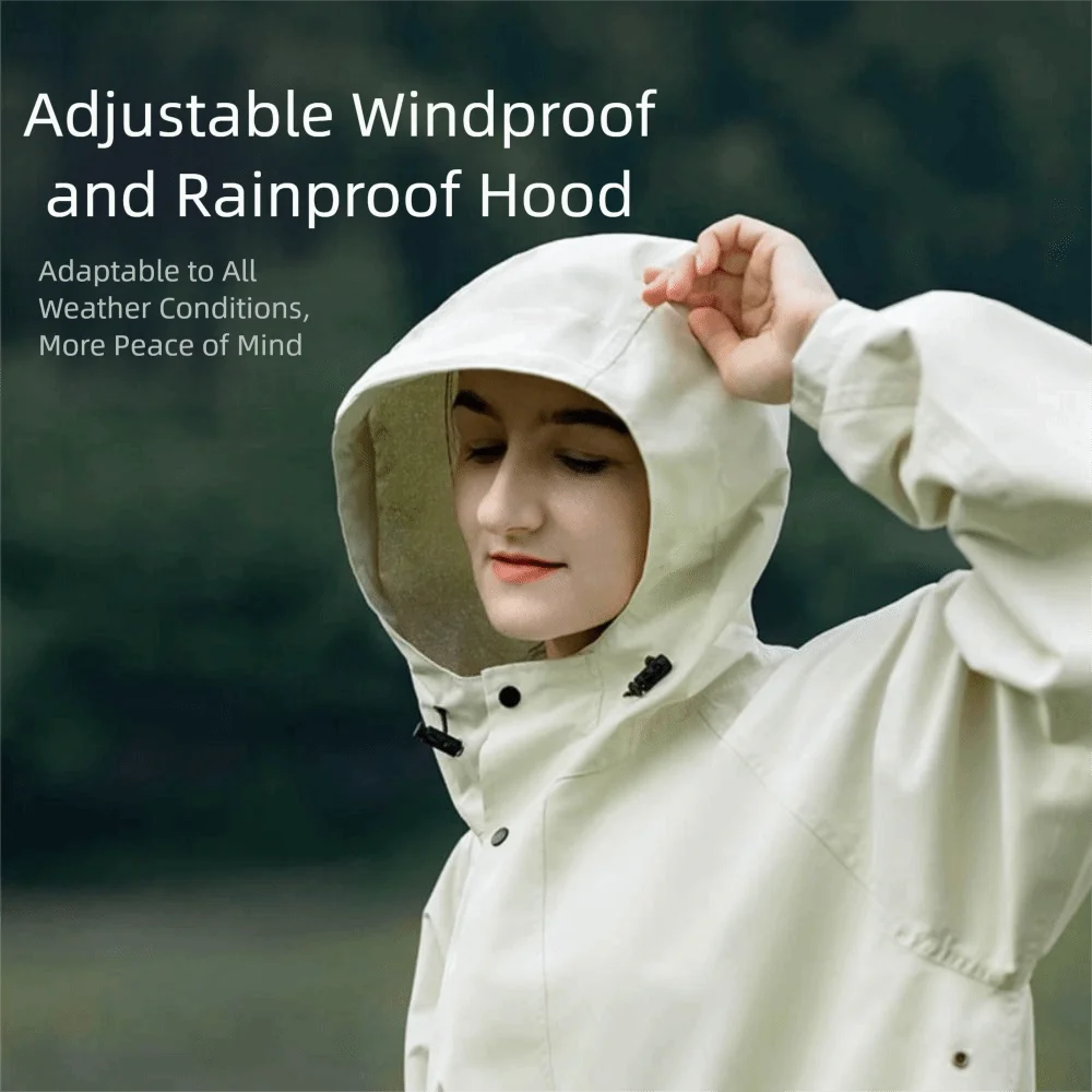 Длинное пончо для электромобиля с капюшоном и застежкой-молнией, водонепроницаемое пончо от дождя, цельный костюм, непроницаемый материал
Длинное пончо для электромобиля с капюшоном и застежкой-молнией, водонепроницаемое пончо от дождя, цельный костюм, непроницаемый материал