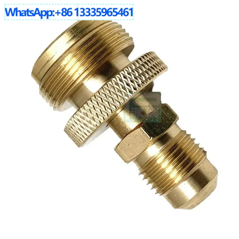 10Pcs North American 3/8 Male Flare to 1LB Gas Cylinder Connector US Gas Tank One Pound Gas Cylinder Adapter 
10Pcs North American 3/8 Male Flare to 1LB Gas Cylinder Connector US Gas Tank One Pound Gas Cylinder Adapter