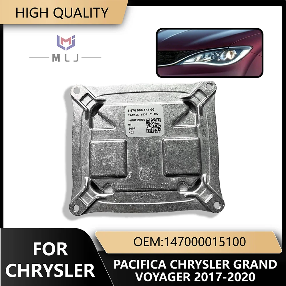 Daytime Running Light Turn Signal Control Ballast Module 147000015100 For Chrysler Pacifica Grand Voyager 2017-2020 Replacement
Daytime Running Light Turn Signal Control Ballast Module 147000015100 For Chrysler Pacifica Grand Voyager 2017-2020 Replacement