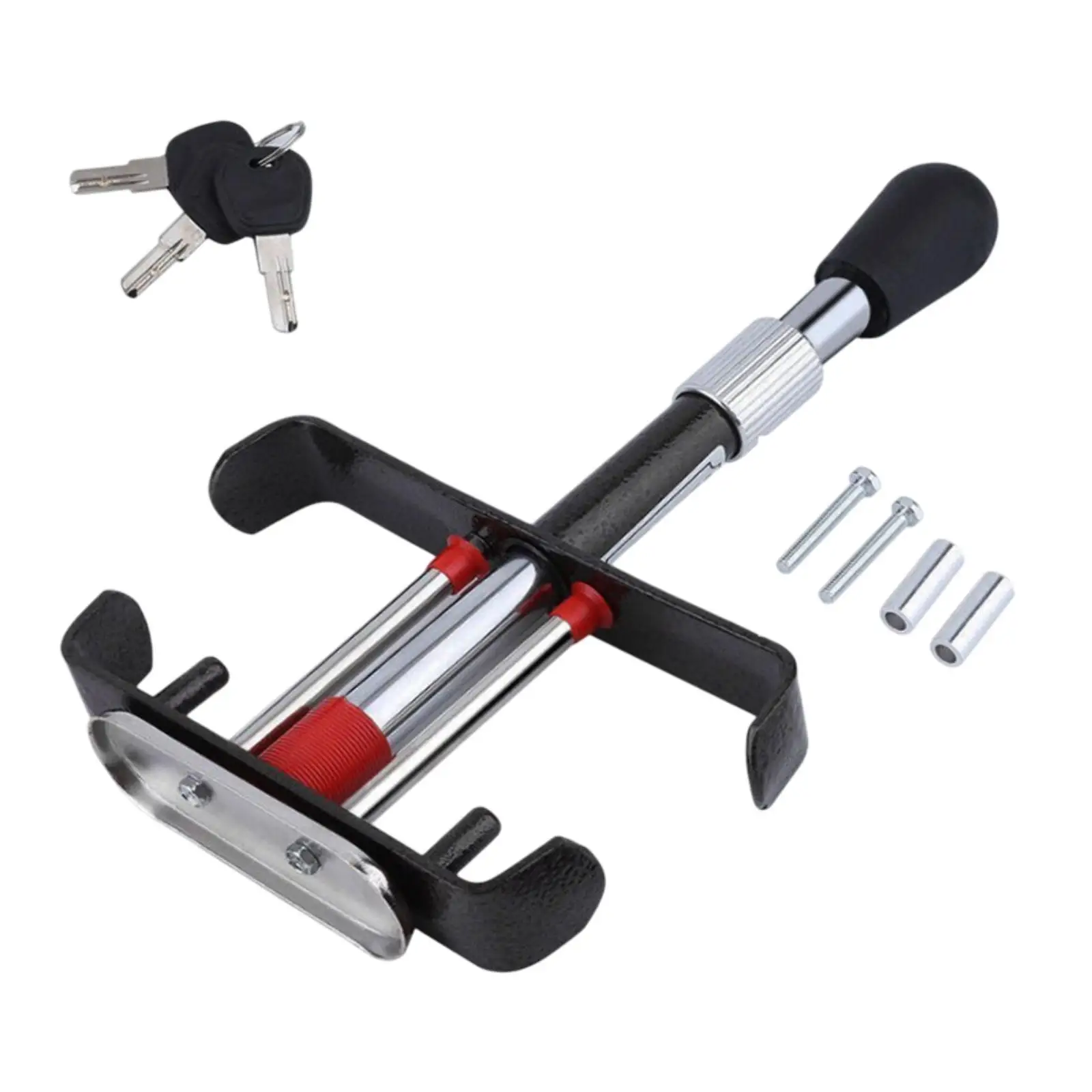 Anti Theft Car Brake Clutch Lock with Keys Sturdy Steel Pedal Protection Safety Lock for Manual Transmission Car Security
Anti Theft Car Brake Clutch Lock with Keys Sturdy Steel Pedal Protection Safety Lock for Manual Transmission Car Security