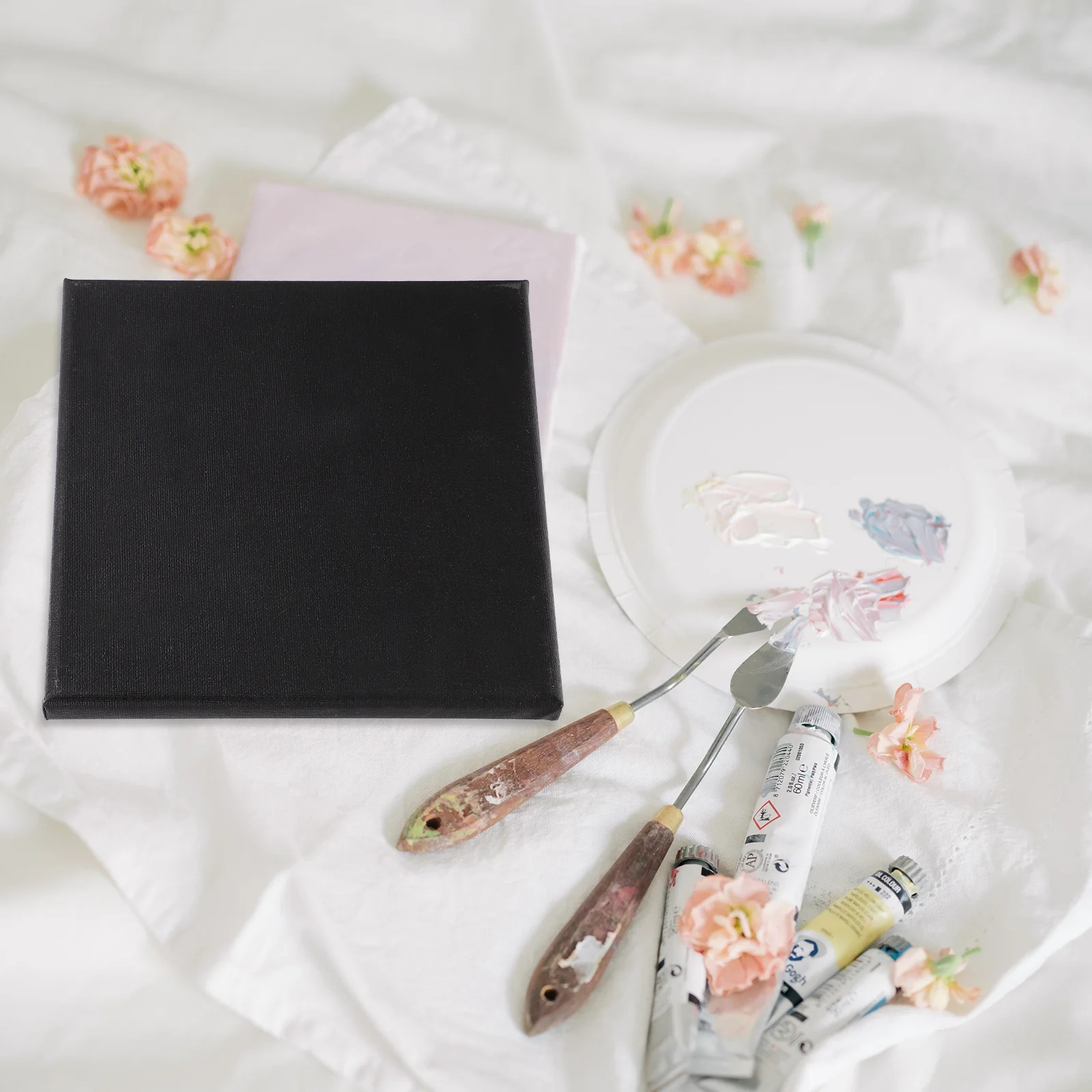 2pcs Black Painting Canvas Panels Diy Stretched Frames For Oil Water Art Painting Wrap Frames Artist Canvas Boards
2pcs Black Painting Canvas Panels Diy Stretched Frames For Oil Water Art Painting Wrap Frames Artist Canvas Boards