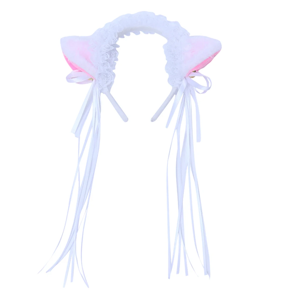 Glowing Cat Ear Headband Adult White Fabric Ears Hair Hoop Party Accessories Cartoon Headband with Bell
Glowing Cat Ear Headband Adult White Fabric Ears Hair Hoop Party Accessories Cartoon Headband with Bell