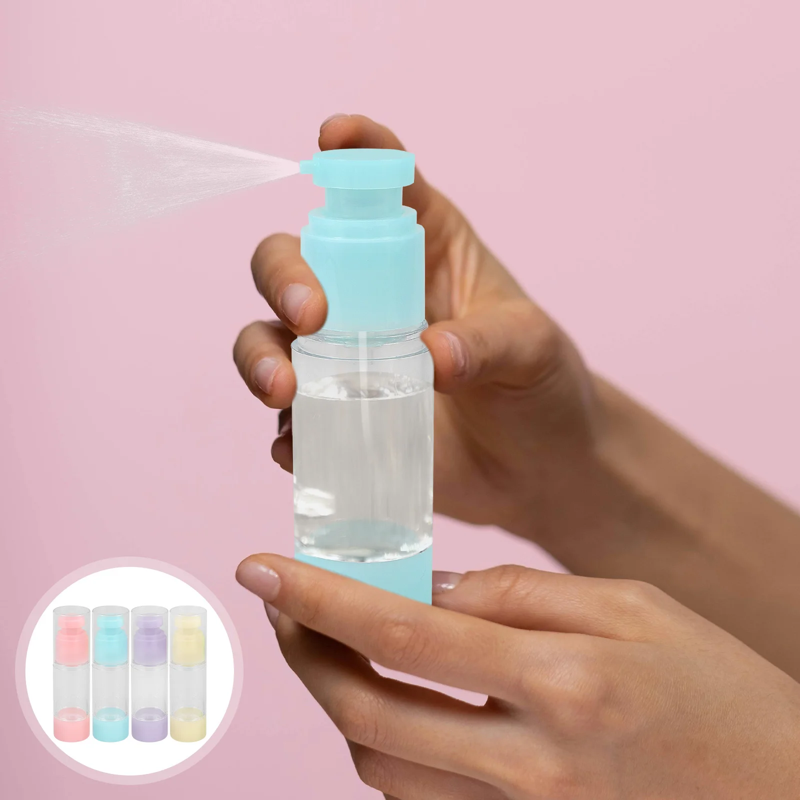 4 Pcs Travel Bottle Spray Refillable Bottles As Toiletry Leakproof for Toiletries
4 Pcs Travel Bottle Spray Refillable Bottles As Toiletry Leakproof for Toiletries