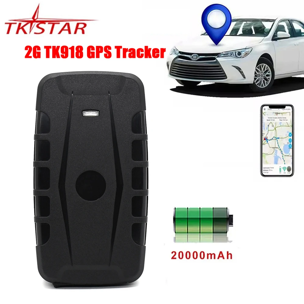 TKSTAR TK918 2G GSM Car GPS Tracker Vehicle GPRS Locator Global Tracking Device 20000mAh Real-time Strong Magnet Waterproof IP67
TKSTAR TK918 2G GSM Car GPS Tracker Vehicle GPRS Locator Global Tracking Device 20000mAh Real-time Strong Magnet Waterproof IP67
