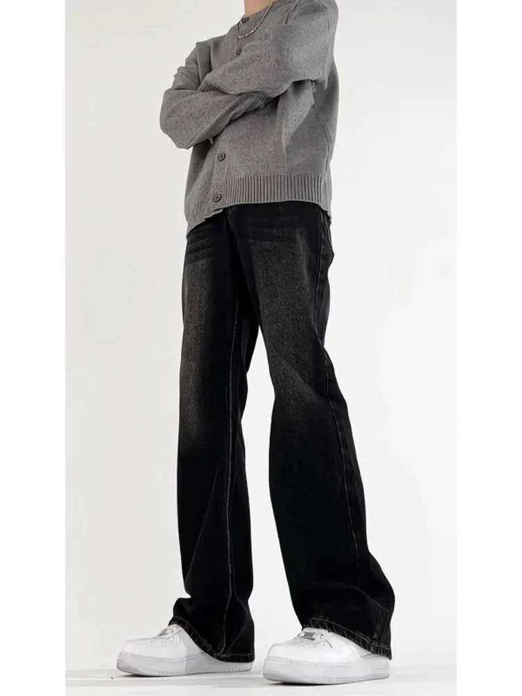 Waed Bla Fce Lined Bell Bot Straight Leg Jeans Men's Autumn Winter High Waist Lengthening American Sle Jeans
Waed Bla Fce Lined Bell Bot Straight Leg Jeans Men's Autumn Winter High Waist Lengthening American Sle Jeans