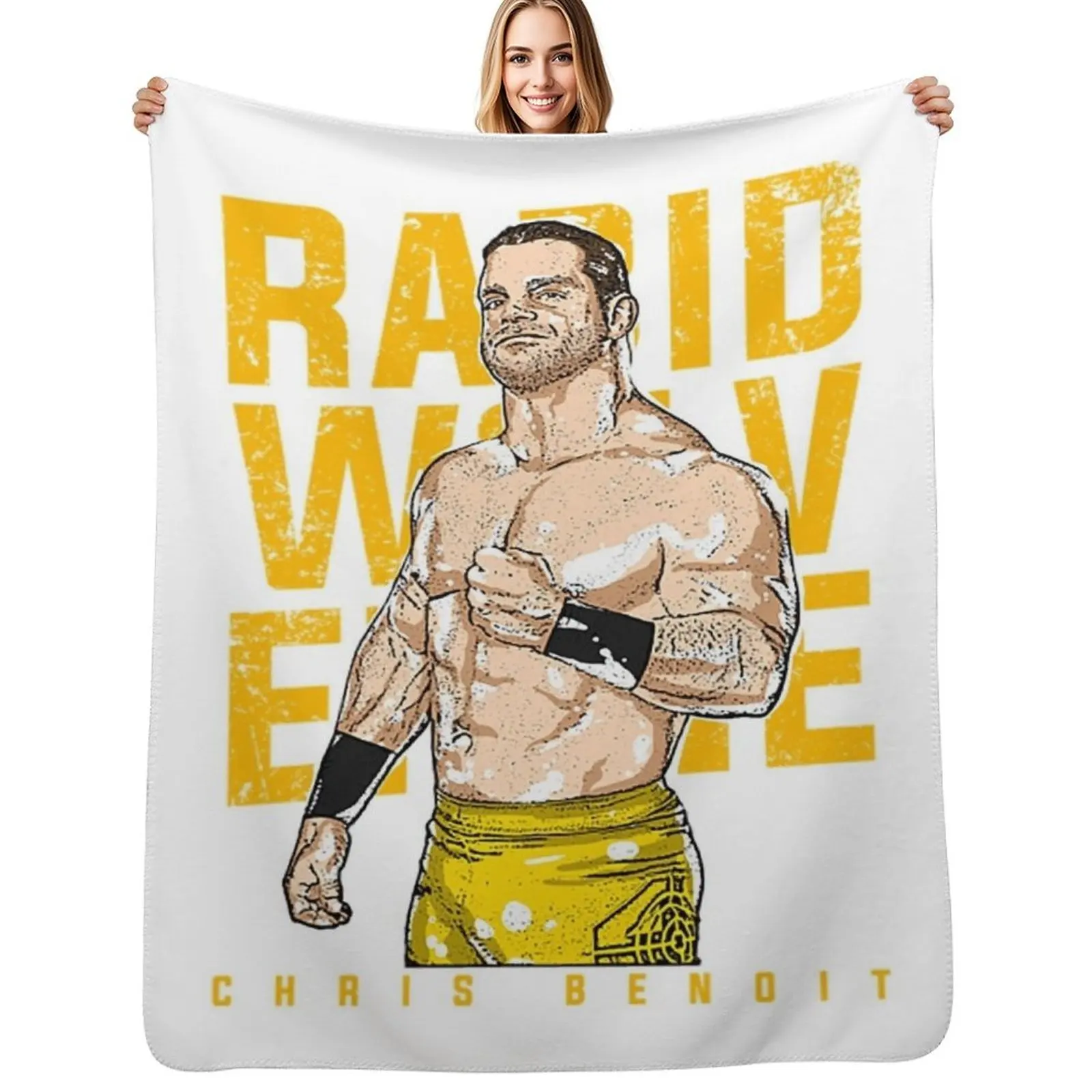 Chris Benoit T-ShirtChris Benoit Throw Blanket Compact Warm Blanket for Car Road Trip
Chris Benoit T-ShirtChris Benoit Throw Blanket Compact Warm Blanket for Car Road Trip