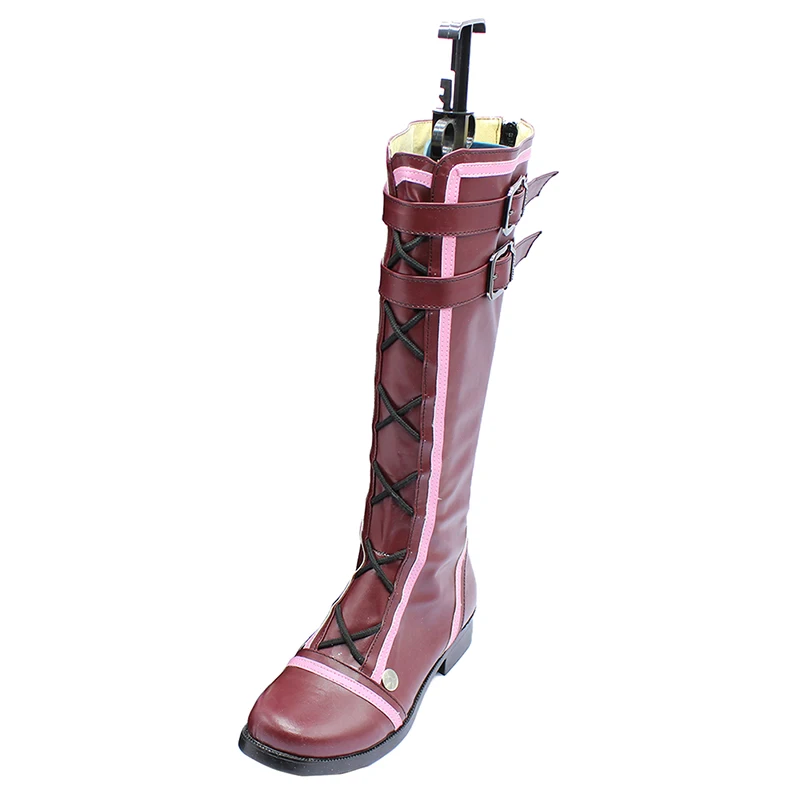 Brdwn God Eater 2 Женская стулья Ellensen Cosplay Средний теленок сапоги фиолетовые пользовательские плоские ботинки
Brdwn God Eater 2 Женская стулья Ellensen Cosplay Средний теленок сапоги фиолетовые пользовательские плоские ботинки