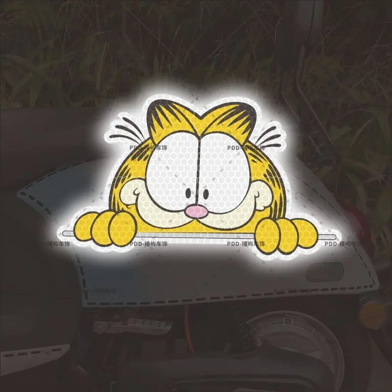 Cute Garfield Diamond Reflective Decals Auto Motorcycle Rear Safety Warning Mark Waterproof Scratch Cover Decorative Stickers
Cute Garfield Diamond Reflective Decals Auto Motorcycle Rear Safety Warning Mark Waterproof Scratch Cover Decorative Stickers