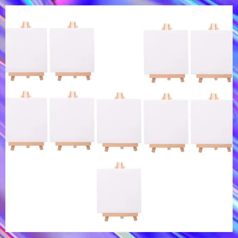 20 Set Artists Mini Canvas Set Painting Craft DIY Drawing Small Table Easel Gift
20 Set Artists Mini Canvas Set Painting Craft DIY Drawing Small Table Easel Gift