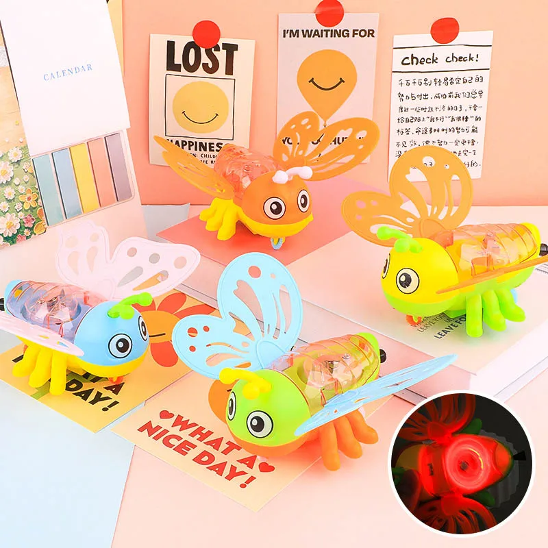Childhood Nostalgia Toy Cartoon Creative Glowing Pull-wire Butterfly Insect Toys Funny Children Pull-wire Walking Butterfly Toys
Childhood Nostalgia Toy Cartoon Creative Glowing Pull-wire Butterfly Insect Toys Funny Children Pull-wire Walking Butterfly Toys