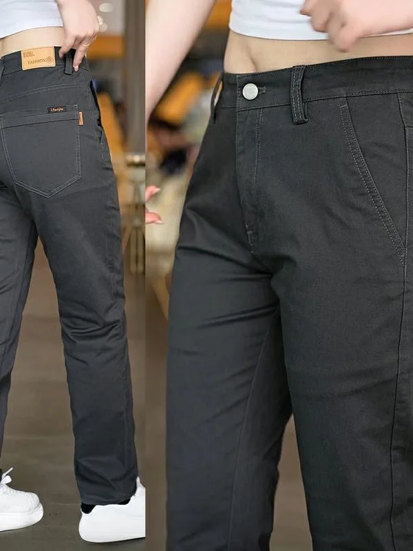 Men's Workwear Cotton Pants Casual Straight Leg Pants Business Casual Style Wear Resistant Loose Fit Construction Site Uniform
Men's Workwear Cotton Pants Casual Straight Leg Pants Business Casual Style Wear Resistant Loose Fit Construction Site Uniform