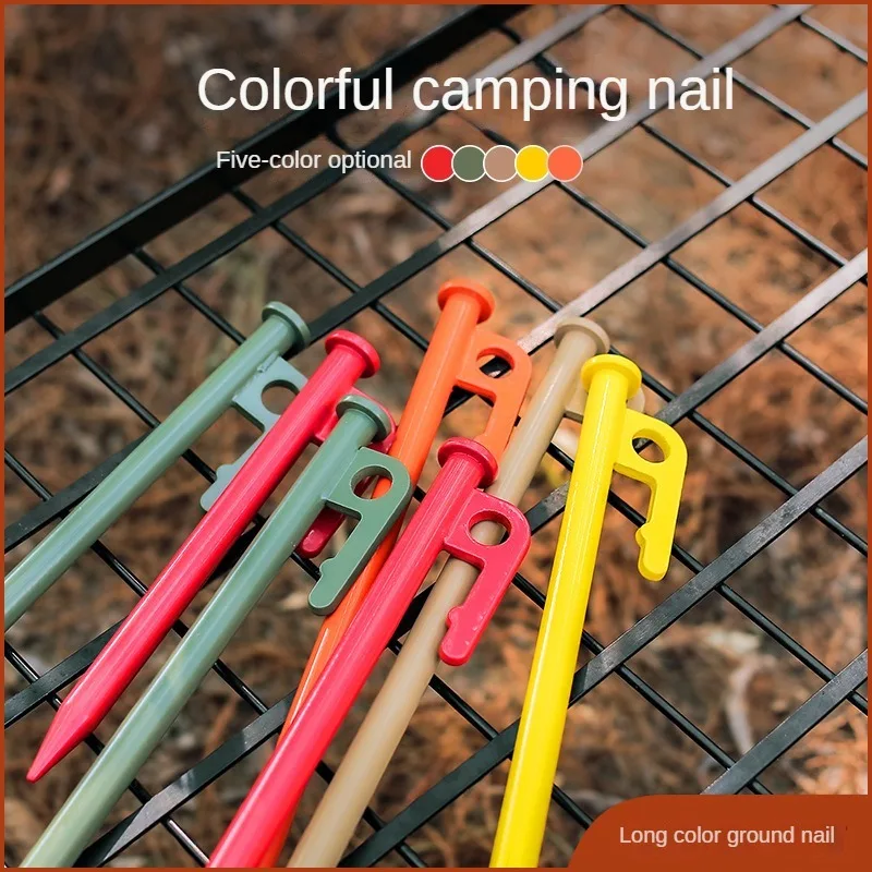 ISE MOUNT 30cm lengthened colored tent floor nails, steel tent stakes, beach camping nails, canopy floor nail
ISE MOUNT 30cm lengthened colored tent floor nails, steel tent stakes, beach camping nails, canopy floor nail